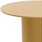Homeroots 52" Brown Solid Wood Pedestal Base Round Top Dining Table 720974 - alternate 2