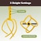Pure Garden Tiller for Gardening Adjustable Height Manual Twist Tiller Claw Hand Tiller Garden Tool 50-LG1511 - alternate 2