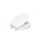Kohler Hyten Slow Close Round White Plastic Toilet Seat 25876-0 - alternate 2