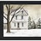 Homeroots Christmas Trees for Sale 5 Black Framed Print Wall Art 404551 - alternate 2