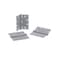 Global Door Controls 4.5 in Leaf W x 4.5 in Leaf H, Gray CP4545BB-USP-3 - alternate 2