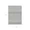 Homeroots 8' X 10' White And Black Chevron Washable Indoor Outdoor Area Rug 612301 - alternate 2