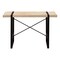 Homeroots 49" Natural and Black Computer Desk 489866 - alternate 2