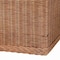 Bali & Pari Eamon Braided Natural Rattan Storage Bench 259-14273-ZORO - alternate 2
