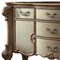 Homeroots 71" Gold Solid Wood Dresser 374244 - alternate 2