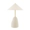 Mitzi Eny Lee Parker X Maia 2 Light Table Lamp 4.75 In. Aged Brass/Ceramic Textured Beige HL692201-AGB/CBG - alternate 1