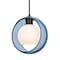 Besa Lighting Mana Pendant, Blue, Bronze Finish, 1x9W LED 1JT-MANABL-LED-BR - alternate 1