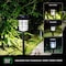 Home Zone Security Mesh-Linkable Solar LED Traditional-Style Security Pathway Light, 300 Lumens, 4PK ELI1621G - alternate 2