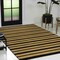Jonathan Y Peater Classic Casual Commercial Natural Coir Natural/Black 5 ft. x 8 ft. Indoor/Outdoor Area Rug NRF108A-5 - alternate 2