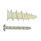National Brand Alternative Nylon EZ #8 x 1-1/2 in. Wall Anchor Kit with Screws, 25PK WDKN008OP-001HD - alternate 1