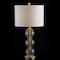 Jonathan Y Bella 27" Glass Triple-Sphere LED Table Lamp, Clear/Brass, 2PK JYL1070A-SET2 - alternate 2
