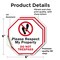 Signmission Please Respect My Property Do Not T, 6 inch X 6 inch, Vinyl Decal, 2PK OC-D-2PACK-6-128 - alternate 2