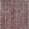 Homeroots 3' X 5' Pink And Brick Red Damask Washable Indoor Outdoor Area Rug 605097 - alternate 2