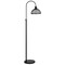 Homeroots 61" Black Adjustable Traditional Shaped Floor Lamp With Bronze Dome Shade 526313 - alternate 2