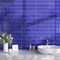 Apollo Tile 1Cobalt Blue 4 in x 16 in Glass Glossy Wall Subway 5.33 sqft/case, 12PK APLA88012 4x16A - alternate 2