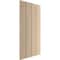 Ekena Millwork Rustic Four Board Joined Board-n-Batten Knotty Pine Faux Wood Shutters w/No Batten, 22W x 90H, PR SHUBJN22X90KPPR - alternate 2