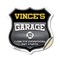 Signmission Vince's Garage I Can Fix Everything But Stupid, 12 Inch X 12 Inch, Vinyl Decal SHI-D-12-490-VINCE - alternate 1