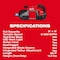 Milwaukee Tool Band Saw, 44.875 in L, 550 SFPM 2929S-20 - alternate 2