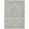 Homeroots 8' X 10' Sky Blue And Beige Floral Washable Indoor Outdoor Area Rug 603452 - alternate 2