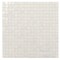 Apollo Tile Skosh 11.6in x 11.6in Glossy Dark Bone White Glass Mosaic Wall and Floor Tile 18.69 sqft/case, 20PK APLNB88WH113A - alternate 1