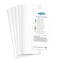 Nanolap PSA Lapping Film, 5 Pc 15 Micron (1,000 Grit), 4-0.25 in x 11 in Microfinishing Fine Sanding Paper 61587N - alternate 1