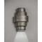 Luxury Lighting Fasciato 15.5 in Tall Ceramic Outdoor Wall Light, Rubbed Pewter Paint Finish, 2PK (2) 122-00-APew-ud-7 - alternate 1