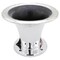 Deejay Led Blue-Silver Bolt-on Horn Flare with 2-in Throat for 2-in Compatible High Frequency Drivers TBH2INHORNBKSILV - alternate 1