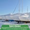 Farm Plastic Supply Polyethylene Plastic Shrink Wrap - 7 mil - Boat Shrink Film, Industrial Shrink Wrap 14 ft x 75 ft Z-WShrink-7Mil-4003 - alternate 2