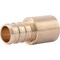 Sharkbite Hose to Pipe Adapter, 1/2 in, PEX Barb x Male Sweat, DZR Brass, 200 psi Pressure UC607LFA - alternate 2