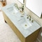 James Martin Vanities Hudson 60'' D Vanity, Light Natural Oak w/ Victorian Sil Top w/FreePower Wireless Charger 435-V60D-LNO-FVSL - alternate 2
