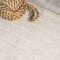 Jonathan Y Odense High-Low Minimalist Angle Geometric Ivory/Cream 5 ft. x 8 ft. Indoor/Outdoor Area Rug SCN101A-5 - alternate 2