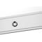 Homeroots 42" White and Black Wood and Metal Sled Computer Desk 489889 - alternate 2