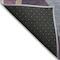 Homeroots 3' X 5' Plum Purple And Ivory Abstract Washable Indoor Outdoor Area Rug 600984 - alternate 2