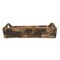 Homeroots 20in Dark Brown Reclaimed Wood Handmade Serving Tray With Handles 724223 - alternate 1