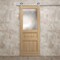 Sartodoors Modern Barn Door 28 x 84 inches, Ego 5011 Natural Oak, 6.6FT Silver Rail Track Heavy Hardware Set EGO5011BD-S-SNA-2884 - alternate 2