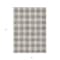 Homeroots 8' X 10' Taupe And Gray Plaid Washable Indoor Outdoor Area Rug 595448 - alternate 2