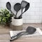 Oster Ridgecrest 2 Piece Silicone Kitchen Tool Serving Spoon and Turner Set in Gray 143732.02 - alternate 2