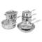 Henckels Aragon 10-pc Stainless Steel Cookware Set 1030568 - alternate 1