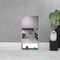 Homeroots 18" Light Gray Wood Floating Single Door Bathroom Vanity And Medicine Cabinet With Mirror 543601 - alternate 2