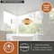 Vaxcel Levitt 2 Light Satin Brass Mid-Century Modern Industrial Bathroom Vanity Fixture Clear Glass W0390 - alternate 2