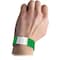 C-Line Products DuPont Tyvek Security Wristbands, Green, 100/PK 89103 - alternate 1