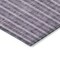 Homeroots 9' X 12' Purple And Ivory Striped Washable Indoor Outdoor Area Rug 595893 - alternate 2