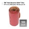 3M 3M Red Abrasive Disc, 01111, 6 in, P220 grade, 100 discs per roll, 6PK 316U - alternate 2