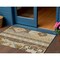 Homeroots 3' X 5' Brown Beige And Ivory Aztec Washable Indoor Outdoor Area Rug 598460 - alternate 1