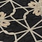 Homeroots 3' X 5' Black And Ivory Geometric Washable Indoor Outdoor Area Rug 613404 - alternate 2