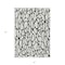 Homeroots 3' X 5' Ivory And Black Geometric Washable Indoor Outdoor Area Rug 599202 - alternate 2
