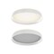 Dals Lighting Aurora 12'' Dual-Light 5CCT LED Flush Mount, White CFH12-CC-WH - alternate 1