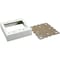 Legrand Device Box, Gang Box Type, 2 Gangs, Steel V5748-2 - alternate 1