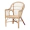 Bali & Pari Zaira Modern Bohemian Natural Rattan Arm Chair 255-14461-ZORO - alternate 1