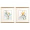 Homeroots Set Of Two Bird of Paradise Champagne Framed Print Wall Art, 2PK 484168 - alternate 2